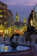 509050 Whitehall From Trafalgar Square, London A4 Photo Print