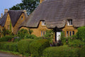 509062 Thatched Cottage At Great Tew, Cotswolds A4 Photo Print