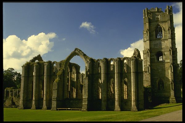 509066 Fountains Abbey, North Yorkshire A4 Photo Print