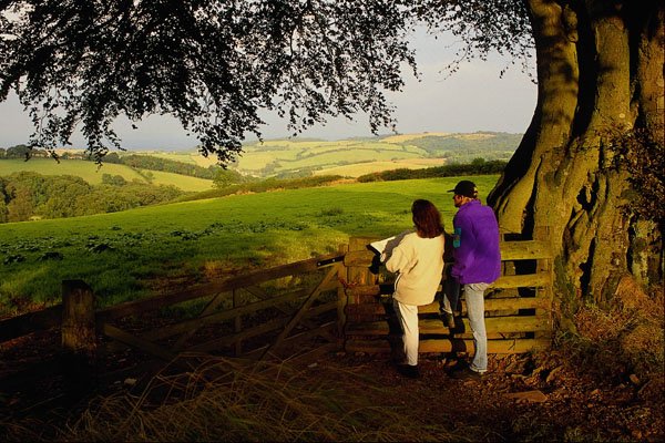 509070 View From The Quantocks, Taunton Deane, Somerset A4 Photo Print