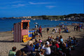 509074 Punch And Judy Show, Swanage, Dorset A4 Photo Print