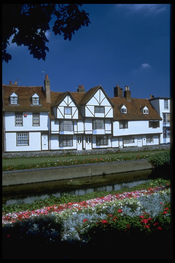 509079 Westgate Gardens And River Stour, Canterbury, Kent A4 Photo Print