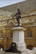 509090 Oliver Cromwell Located In Westminster Hall A4 Photo Print