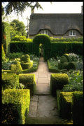 509095 Gardens, Hidcote Manor, Gloucestershire A4 Photo Print