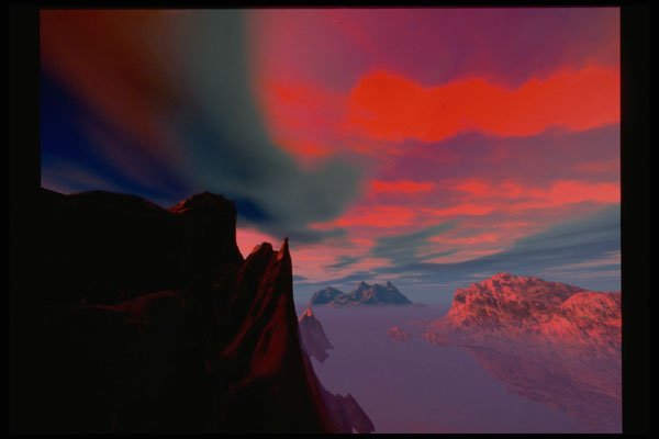 510006 Passion Sunset A4 Photo Print