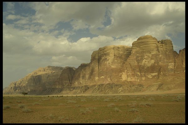 510008 Wide angle View, Wadi Rum Desert, Jordan A4 Photo Print