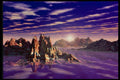 510013 Purple Haze A4 Photo Print