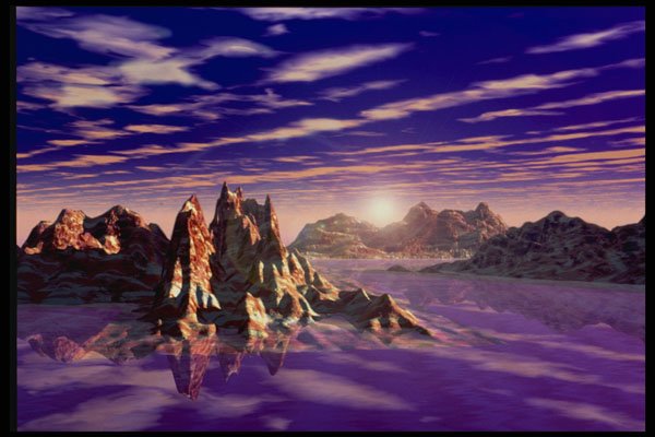 510013 Purple Haze A4 Photo Print