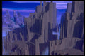 510019 Purple Towers A4 Photo Print