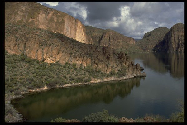 510031 Apache Lake, Arizona A4 Photo Print