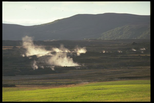 510038 Geo thermal Activity, Iceland A4 Photo Print