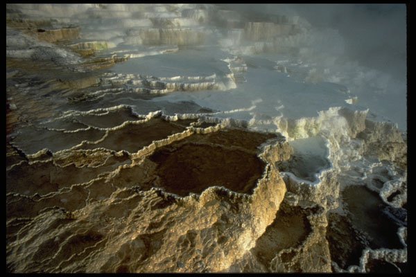 510040 Impressions Of Creation, Yellowstone National Park A4 Photo Print