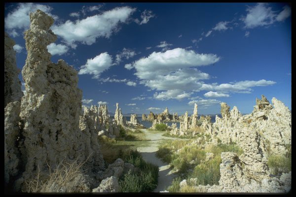 510051 Tufa Towers, Mono Lake, California A4 Photo Print