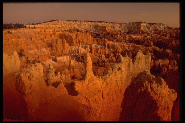 510053 Sunrise Point Into Canyon, Bryce Canyon National Park A4 Photo Print