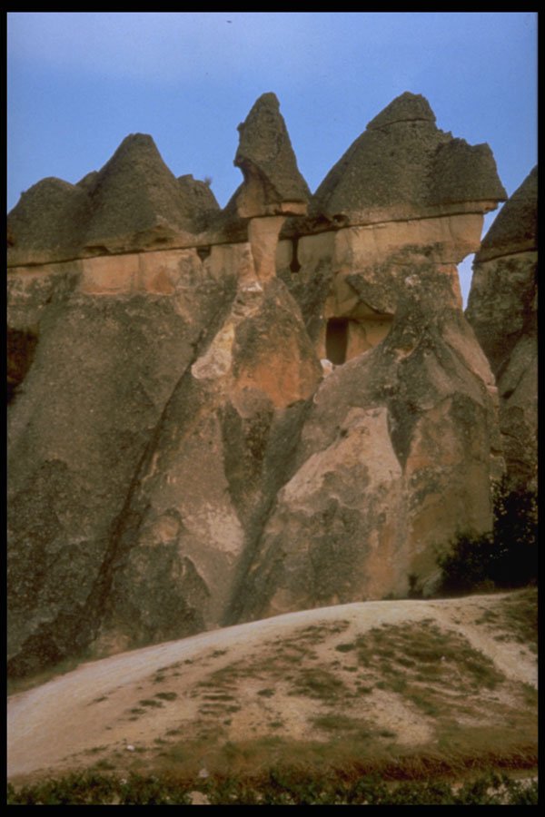 510078 Tufa Hearths In The Zelve Valley, Turkey A4 Photo Print