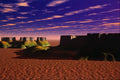 510083 Desert Mountains A4 Photo Print