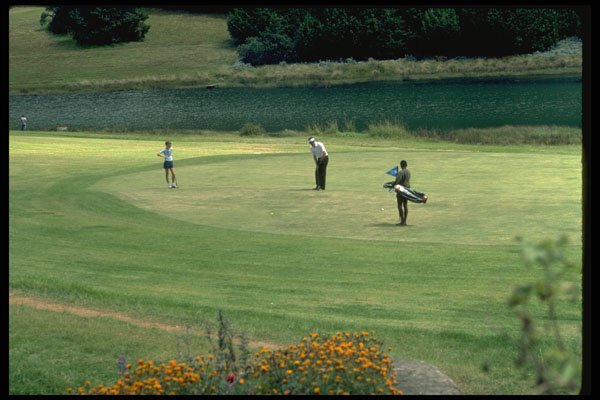 511004 Golf At The Troutback Inn, Zimbabwe A4 Photo Print