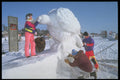 511023 Making A Snow Sculpture, Ottawa, Canada A4 Photo Print