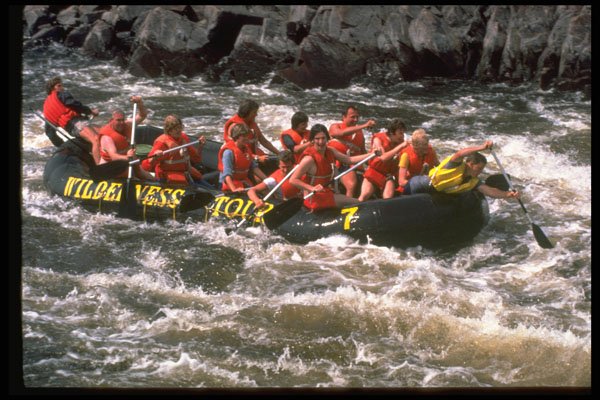 511032 White Water Rafting, Ottawa River, Canada A4 Photo Print