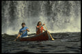 511033 Canoeists At Rideau Falls, Ottawa, Canada A4 Photo Print