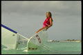 511038 Girl Sailing In The Caribbean A4 Photo Print