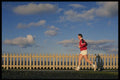 511049 Jogger, Blackpool, England A4 Photo Print