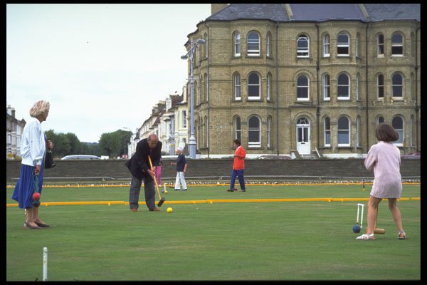 511063 Croquet, Brighton, England A4 Photo Print