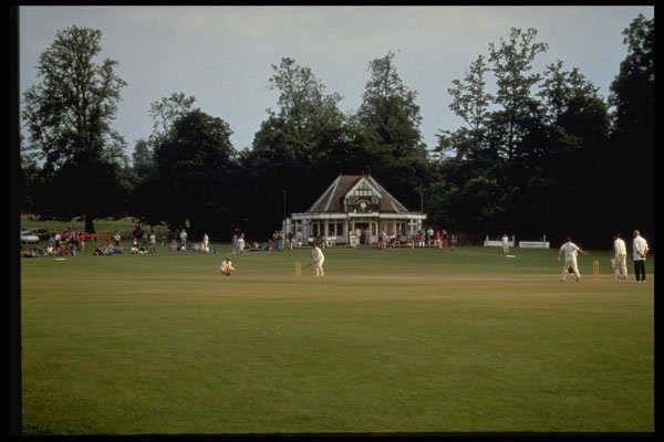 511064 Local Cricket Scene, Kenya A4 Photo Print