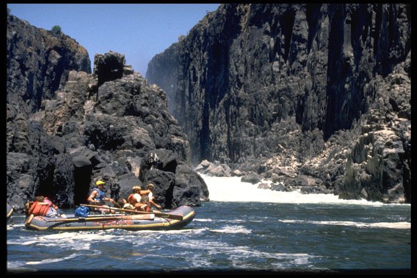 511066 River Rafting, Victoria Falls, Zimbabwe A4 Photo Print