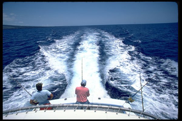 511072 Trolling For Marlin, Kailua Kona, Hawaii A4 Photo Print