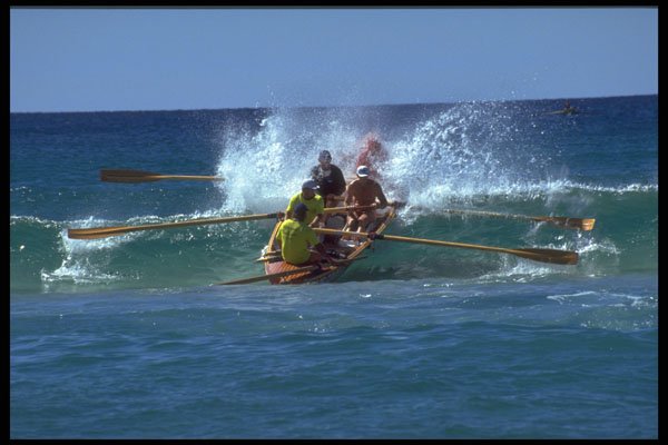 511082 Wave Boat, Australia A4 Photo Print