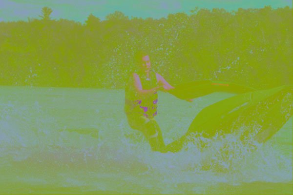 511083 Jet Ski Joey A4 Photo Print