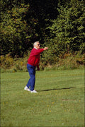 511087 Man Throwing A Frisbee A4 Photo Print