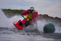 511096 Jet Skier, Fosse Hill A4 Photo Print
