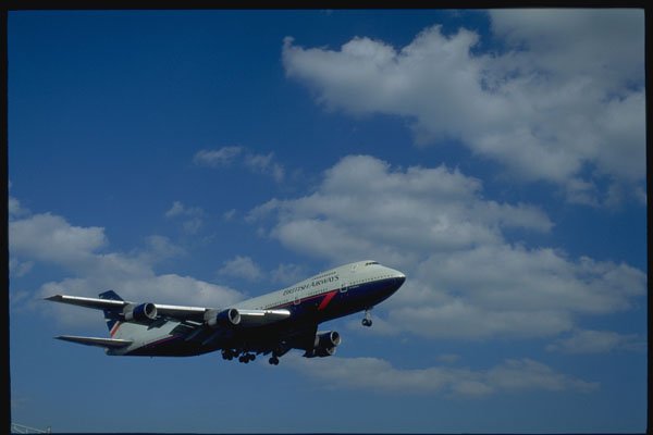 512006 Boeing 747 On Final Approach A4 Photo Print