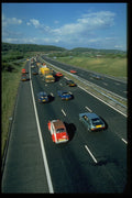 512008 Motorway Traffic, M5, U.K. A4 Photo Print