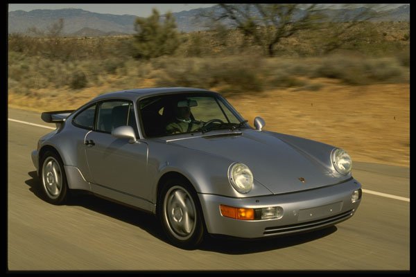 512024 Porsche Turbo 1992 A4 Photo Print