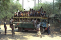 512033 Local Bus Leaving Niang ou, Burma A4 Photo Print