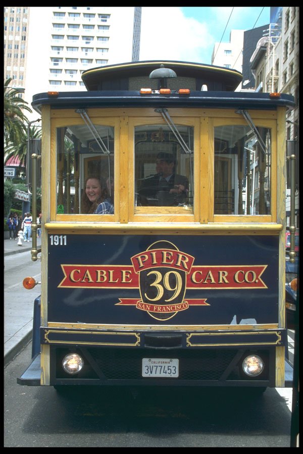 512036 Enjoying The Tourist Attractions, San Francisco, California A4 Photo Print