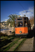 512044 Tram, Puerto Soller, Majorca, Spain A4 Photo Print