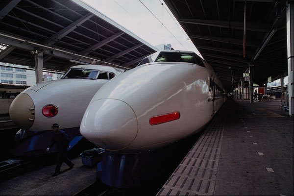 512062 Hikone Shindansen Bullet Train, Tokyo, Japan A4 Photo Print