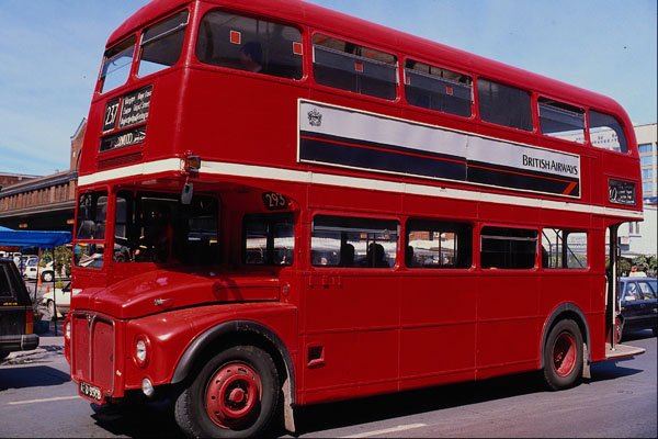 512076 Double decker Bus A4 Photo Print