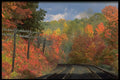 513007 Color Along The Rails A4 Photo Print