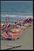 513023 Beach Scene, Grand Canary Island A4 Photo Print