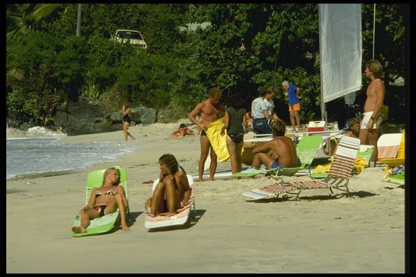 513035 Beach, British Virgin Islands A4 Photo Print