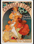 514 02 chocolat ideal alphonse mucha Advert A4 Photo Print