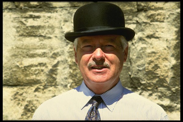 515006 Man With Bowler Hat, London A4 Photo Print