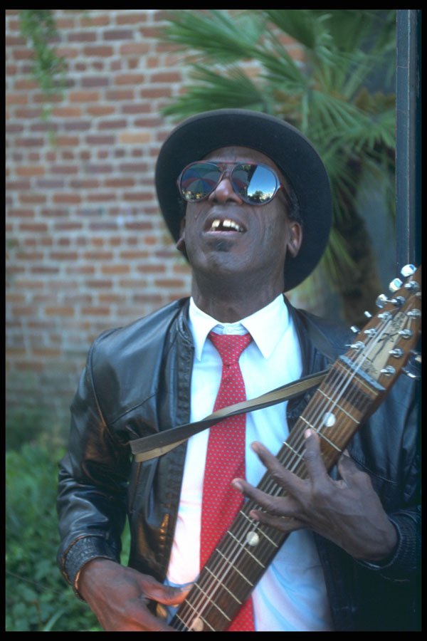 515019 Street Entertainer, San Francisco, CA A4 Photo Print