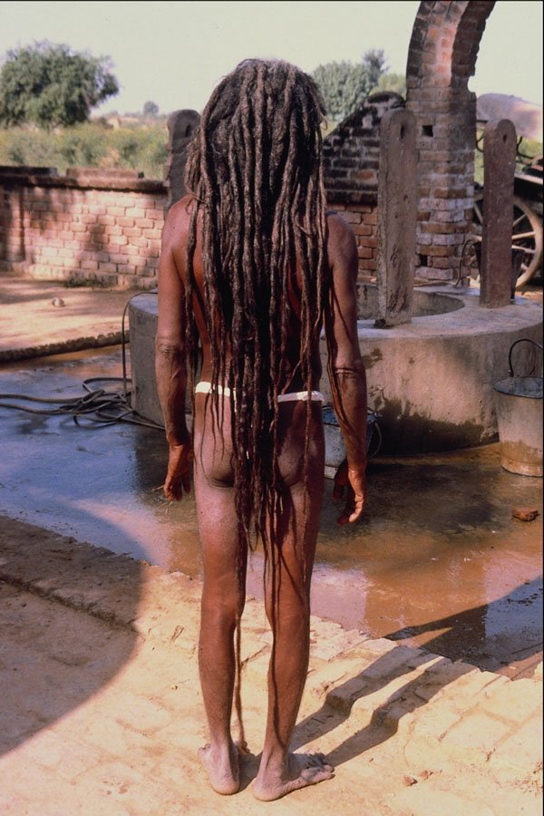 515041 Holy Man With Dreadlocks, Siva Worshipper A4 Photo Print