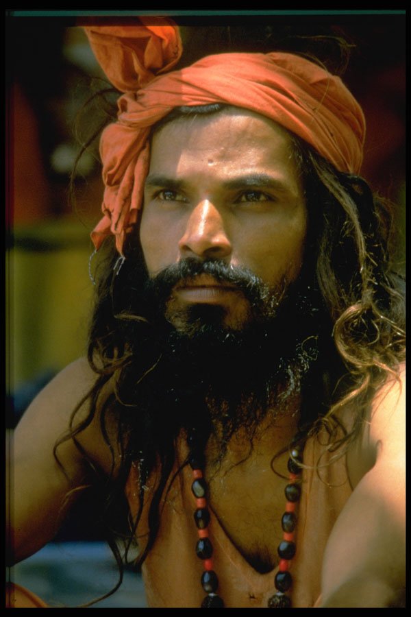 515044 Young Priest From Matheran, India A4 Photo Print